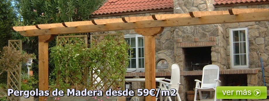 pergolas de madera